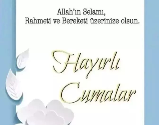 özel cuma mesajları