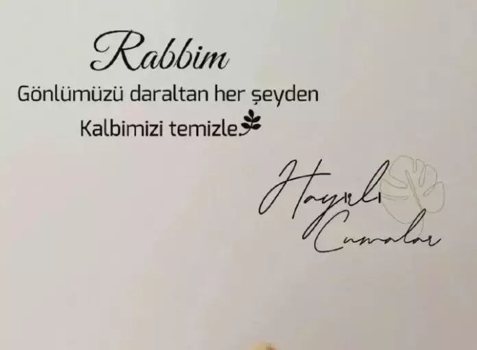 güncel cuma mesajları
