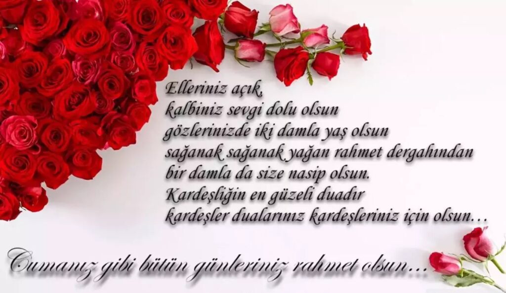 resimli cuma sözleri