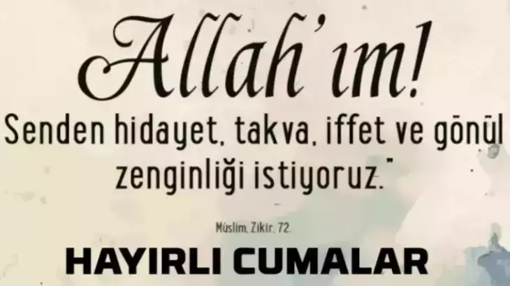 anlamlı cuma mesajları