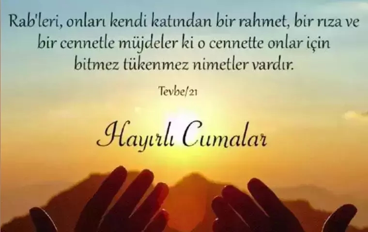 yeni cuma sözleri