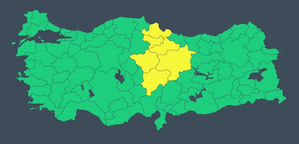 11 Şubat 2025 meteouyarı