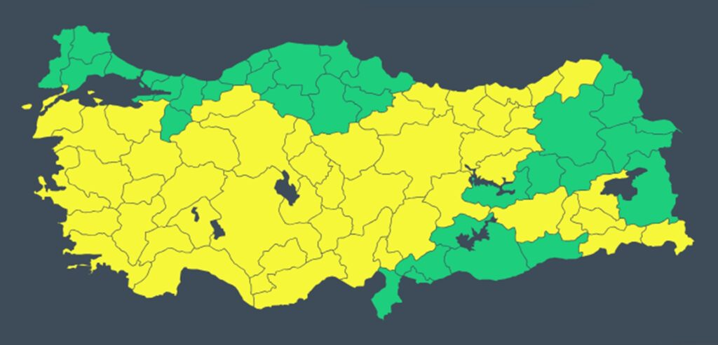 19 Mart 2025 meteouyarı