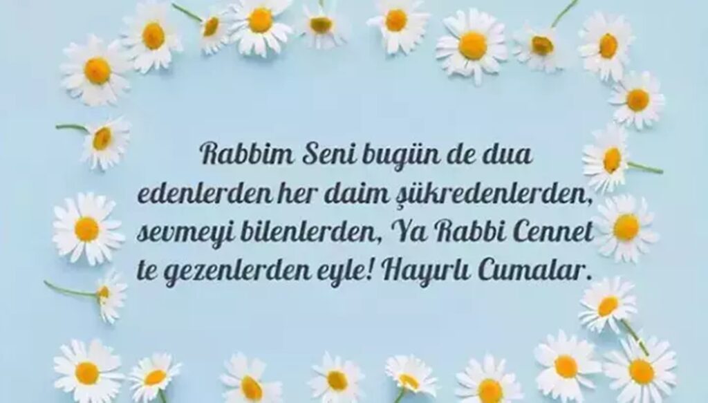 yeni cuma sözleri
