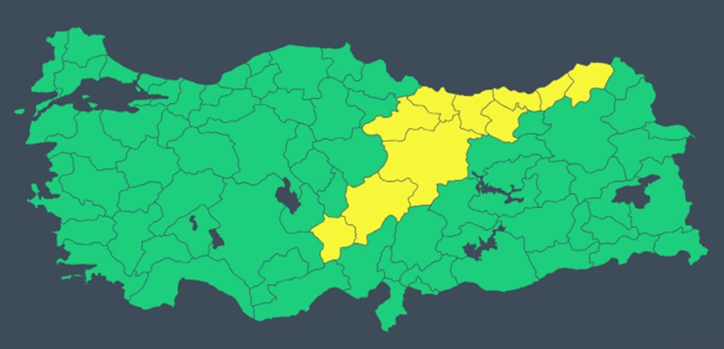 9 Nisan 2025 meteouyarı